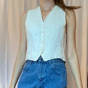Vest Crop Top